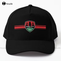 Stripes Of My Heart Cork City Ireland Baseball Cap WomenS Cowboy Hats Outdoor Simple Vintag Visor Casual Caps Street Skateboard