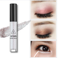 Fingerqueen 4สี Liquid Eye Shadow Polarized Diamond Glitter Eye Shadow กันน้ำและกันเหงื่อ Bright White High-Gloss Pearl เลื่อม Eye Shadow