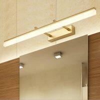 Modern Led Wall lamp GoldenChromeBlack 40CM9W50CM12W Mirror front light Aluminum Bathroom vanity Lights Toilet Makeup Lamps