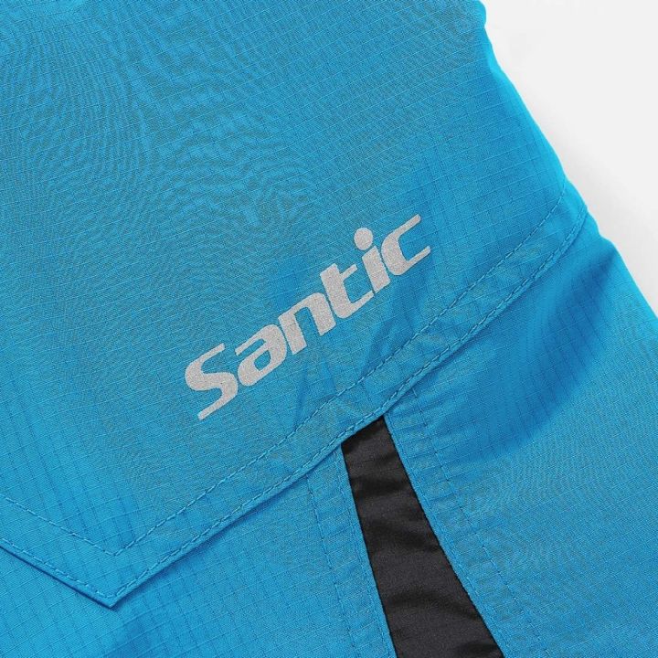 santic-กางเกงขาสั้นสำหรับปั่นจักรยานลำลองของผู้ชาย3d-กางเกงชั้นในขาสั้นบุขน-coolmax-ทรงหลวมพอดีตัวสันทนาการจักรยานจักรยานเสือภูเขา-k7mb032