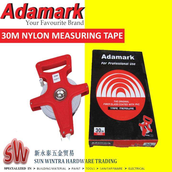 Adamark 30M AType Nylon Measuring Tape S30A Lazada
