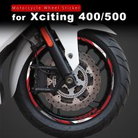 ▣❇ Motorcycle Wheel Sticker Waterproof Rim Stripe Xciting 400i Accessories for Kymco Xciting 300 400 500 250i 300i 500i 2005-2018