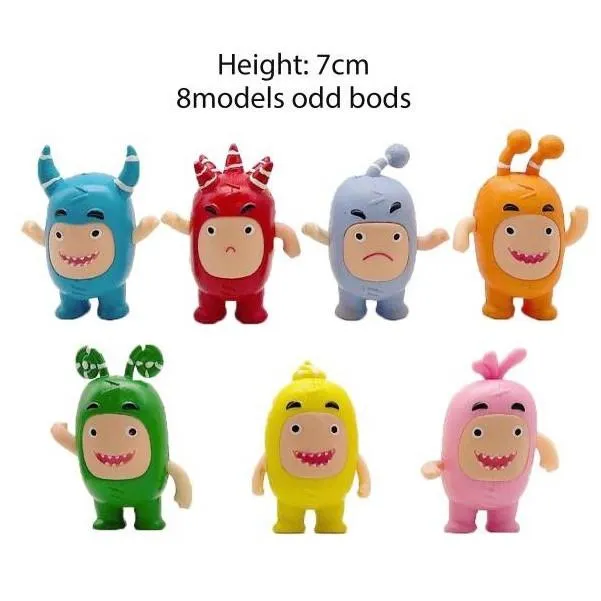 Oddbods Cuddly Toy Figure Newt Bubbles Pogo Zee Jeff Fuse Slick | Lazada PH