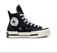 รองเท้าผ้าใบ Converse Chuck 70 Plus Canvas - Egret/Black/Egret - Foundational Canvas สินค้ามีเก็บปลายทาง converse official