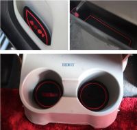 For Toyota Sienna 2019 Red/Blue/White Inner Car Central Console Cup Holder Pad Car Water Coaster Interior decoration Accessories