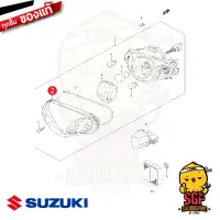 ฝาครอบไฟท้าย LENS,TAIL/STOP แท้ Suzuki Jelato 125 Jack 999