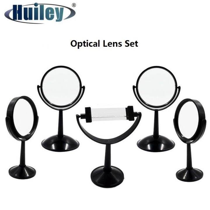 Optical Lens Set Concave Lens Convex Lens Concave Mirror Convex Mirror