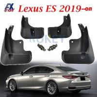 ชุดด้านหน้าด้านหลังสำหรับ LEXUS ES ES250 ES350 ES300H 250 300H 350 2019 2020 2021 Mud Flaps Mudflaps Splash Guards Mudguards ด้านหน้าด้านหลัง