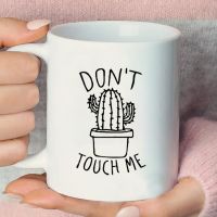 Harajuku Cactus Ceramic Mug Ulzzang Womens Mug Kawaii Creative Water Cup Environment Protection Juice Mugs with Big Handrip