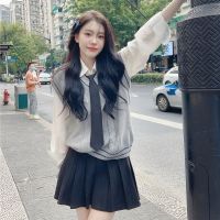 2023 autumn Japan korea style new women fashion school jk uniform improved college style school uniform vest