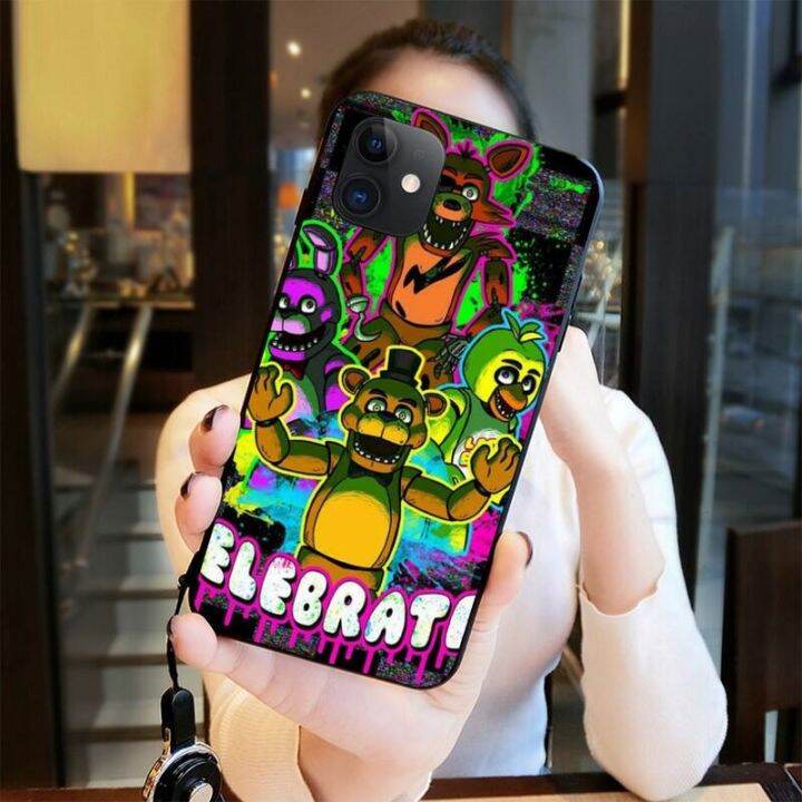 16-digits-fnaf-animatronics-เคสโทรศัพท์สำหรับ-iphone-13-12-11-pro-max-mini-xs-max-8-7-plus-x-se-2020-xr-cover