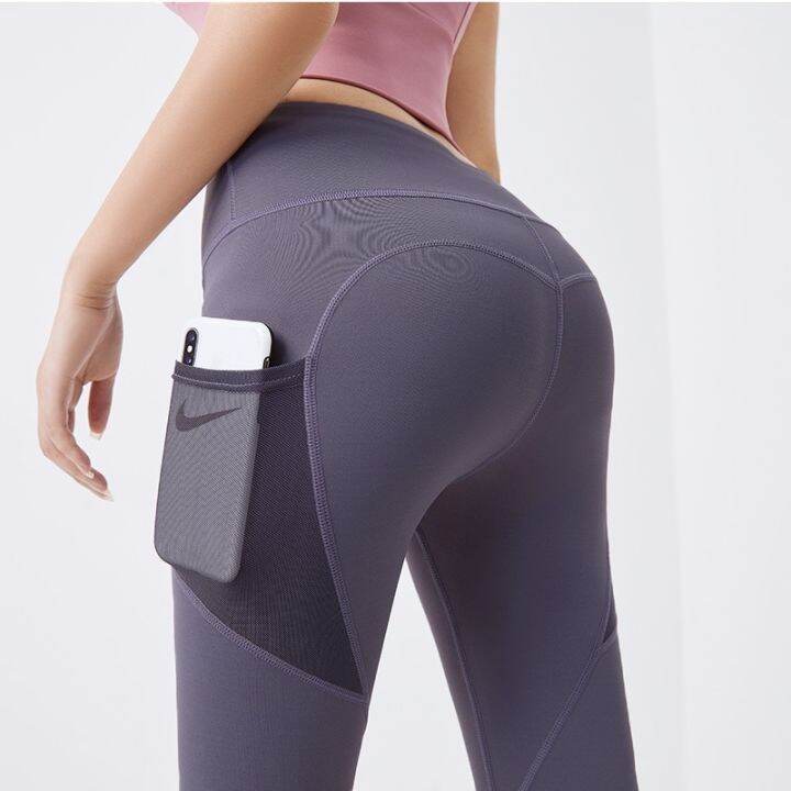 women-sports-leggings-fitness-pants-with-pocket-peach-running-hips-high-waist-elastic-tights-feet-sportswear-clothing