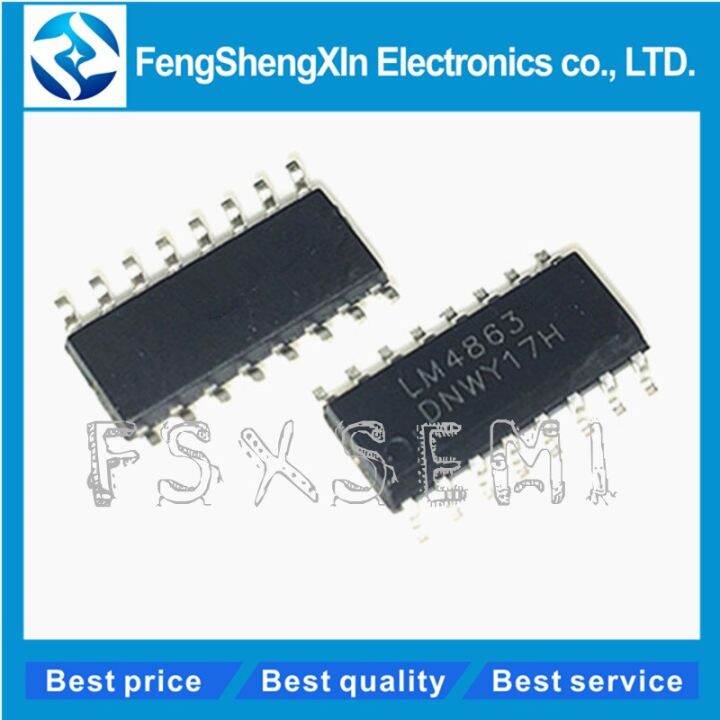 100pcs-lot-lm4863s-lm4863-lm4863n-sop-sop-16-lm4863p-dip-16-two-way-audio-amplifier-ic