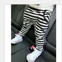 Boys Pants Kids Spring autumn Trousers Clothes children harem pants for Baby Girls pants stripe toddlers