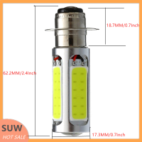 ? SUW 1X White cob LED Motor BIKE/หลอดไฟ ATV FOG Light H6M PX15d P15D25-1 E401