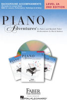 หนังสือเปียโน Basic Piano Adventures Level 2A Lesson CD