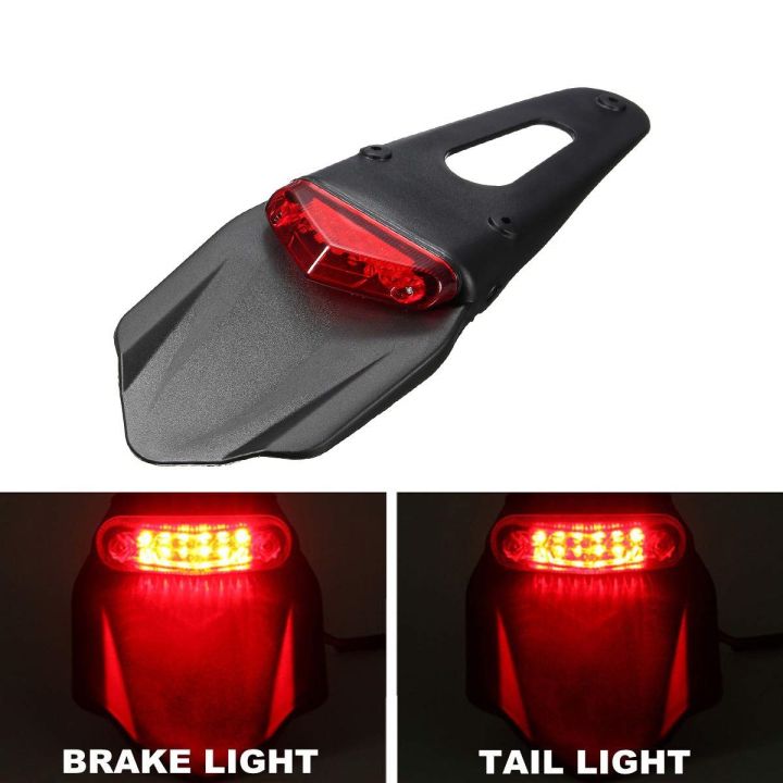 cw-motorcycle-rearfor-crf-yzexc-wrf-250-400-426-450road-dirt-pit-bikemudguard-w-led-brake-stop-tail-lamp