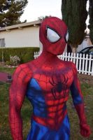 ชุดซูเปอร์ฮีโร่ Spiderman มหัศจรรย์ 3D Printing Cosplay Zentai ชุดฮาโลวีนปาร์ตี้ Jumpsuit