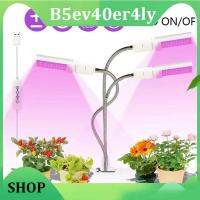 B5ev40er4ly Shop 3-HEAD indoor LED grow Light Full Spectrum Growth Clip Fitolampy Growing Phyto Lamp hydro tent box for cultivo indoor growbox a2