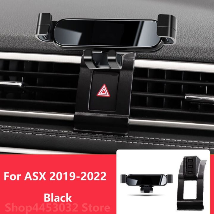 สำหรับมิตซูบิชิ-asx-2022-2021-2020-2019การหมุน360องศาที่จับโทรศัพท์มือถือรถยนต์อุปกรณ์หนีบกระจกมองหน้ารถยนต์
