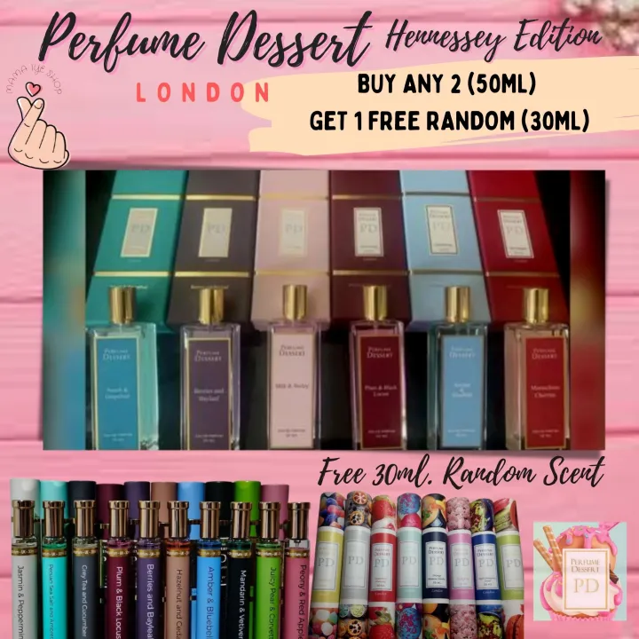 Ms Perfume Dessert From London Hennessey Edition Buy 2 Get 1 Random 