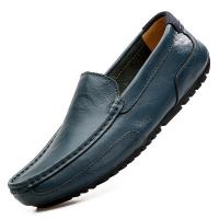 Italian Genuine Leather Men Casual Shoes Luxury Brand Mens Loafers Moccasins Soft Breathable Slip on Boat Shoes Plus Size 37-47