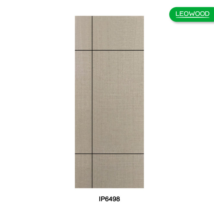 ประตูเคลือบเมลามีน-idoor-s6-silver-wool-ขนาด-3-5x80x200cm-leowood