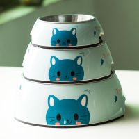 Removable Stainless Steel Bowl Cage Dog Bowl with Bolt Holder Hanging Water Food Feeder Coop Cup for Cat Puppy Bird s