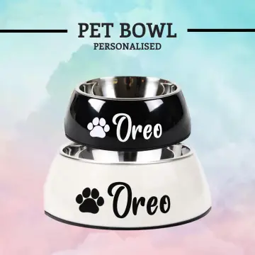 Personalised sales kitten bowls