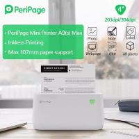 Peripage A9/A9sMax ปริ้นเตอร์ไร้หมึกPeripage เครื่องปริ้นพกพา Ladaza