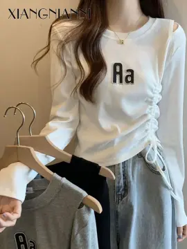 Áo Phông Tay Dài Nữ Hàn Quốc Giá Tốt T08/2023 | Mua Tại Lazada.Vn