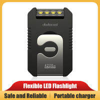 Tomshine Solar 4200mAh USB Waterproof Battery Portable Charg With 4 LED Flashlight Pack