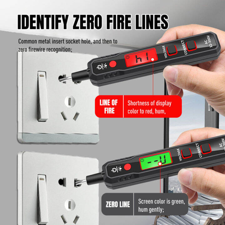 【High Quality】1pc HT89 Smart Voltage Indicator Voltage Detector Live