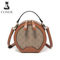 Foxer Cross Body &amp; กระเป๋าสะพายไหล่ผู้หญิง Tas Bulat เข้าได้กับทุกชุดกระเป๋ากระเป๋าสะพายสำหรับผู้หญิงหนังพีวีซีแมสเซ็นเจอร์สะพายไหล่