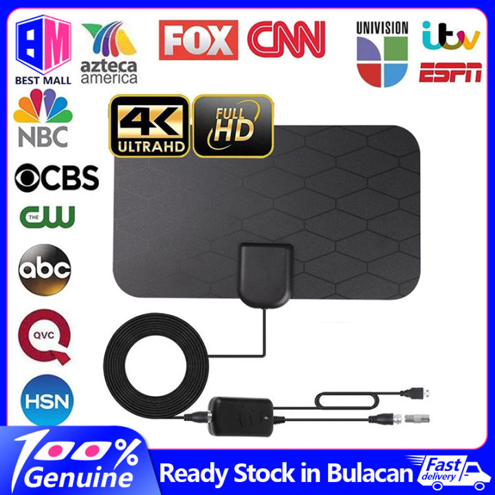 [🇵🇭 Stock&COD] 3000 Miles Indoor Digital HD TV Antenna with DVB-T2 ...