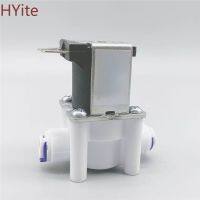 Electric Plastic Solenoid Valve 12V 24V 220V Normal Close 1/4" 3/8" Hose Pipe Quick Conntection RO Water Reverse Osmosis System Valves