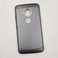 ฝาหลังปิดโทรศัพท์หลังของแท้สำหรับ XT1672 Motorola Moto G5 XT1676ชิ้นส่วนซ่อมเคสแผงปลอกหุ้มช่องหลังโลหะพร้อมปุ่มด้านข้างอะไหล่ LHG3765