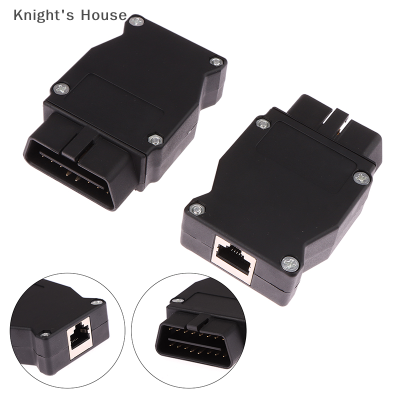 Knights House ENET (อีเทอร์เน็ตไปยัง OBD) อะแดปเตอร์อินเตอร์เฟสเข้ารหัส ICOM เข้ากันได้กับ BMW F Series 1-7 X3รถยนต์ยานพาหนะ