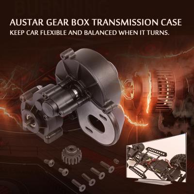 Austar Gear BOX Transmission Case สำหรับ 540 Motor และ 1/10 Axial scx10 RC Car