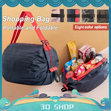 Reusable Bag Shopping Bag Tote Folding Pouch Handbags Picnic Bag