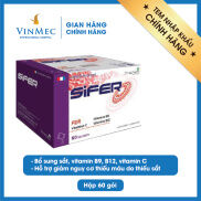 Thực phẩm bảo vệ sức khỏe bổ sung sắt