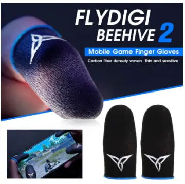 Flydigi Mobile Phone Gaming Sweat-Proof Finger Cover Fingertip Gloves Game  Non-slip Touch Screen Thumb Fingertip Sleeves