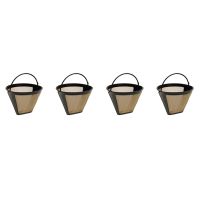 4X Reusable Cone Style Replacement Coffee Filter Replaces Your Permanent Coffee Filter for Machines And Brewers