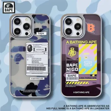 Shop Bape Ape Phone Case Iphone 13 Pro Max with great discounts