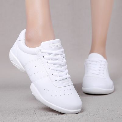 hot【DT】 Shoes Woman 2022 New Ladies Soft Outsole Jazz Sneakers Aerobics Breathable Female Dancing Sport