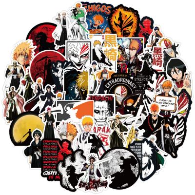 hotx【DT】 10/30/50pcs BLEACH Anime Stickers Car Skateboard Laptop Luggage Notebook Graffiti Sticker Kid