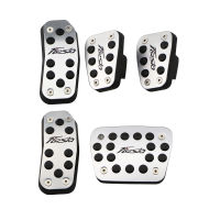 Car Pedals Fit For Ford New Fiesta 2009 - 2019 Parts Stainless Steel AT MT Car Pedal Protection Cover Accessories