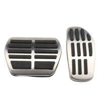 Zeratul Auto Accessories for Renault Captur 2019   AT MT Stainless Steel Car Pedals Gas Brake Pedal Pads Cover