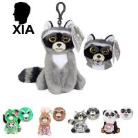 XIA# Feisty Pet Change Face Naughty Adorable Plush Stuffed Little Toy Children Christmas Gift