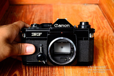 ขายกล้องฟิล์ม Canon EF (Serial 283929) สภาพสวย สมญานาม The Black Beauty